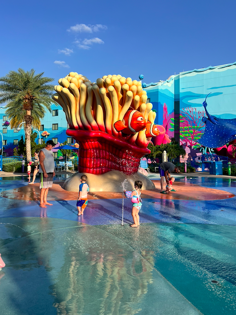 art of animation splash pad