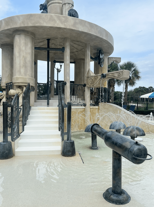 riviera resort splash pad