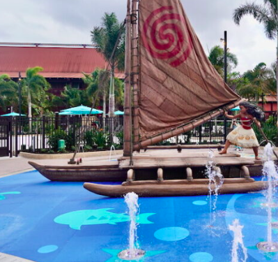 polynesian splash pad