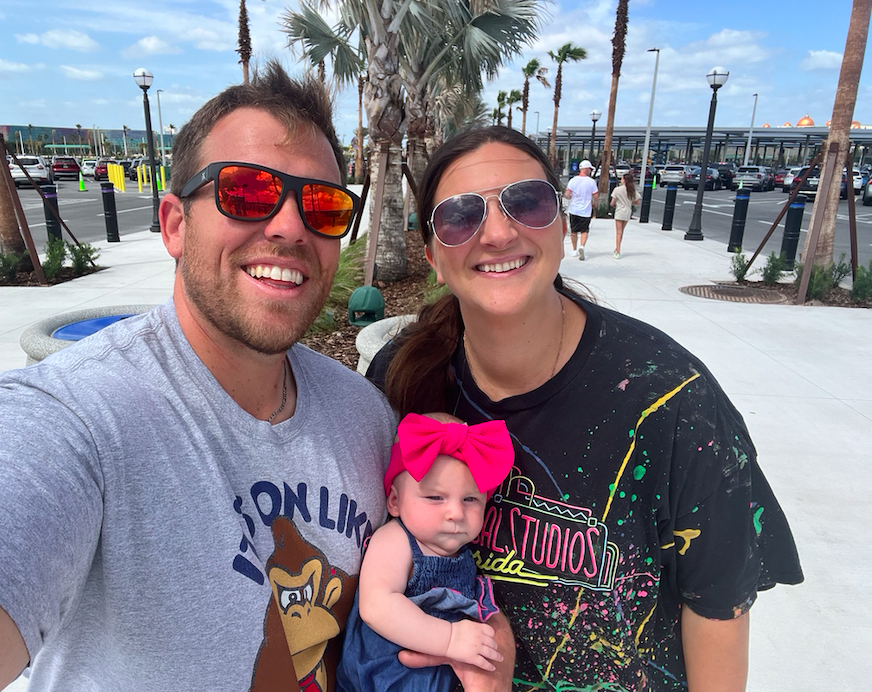 Epic Universe Parking Lot Walkway