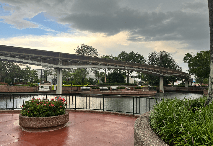 Epcot Monorail Track