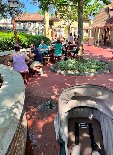 Path Behind Christmas Shoppe