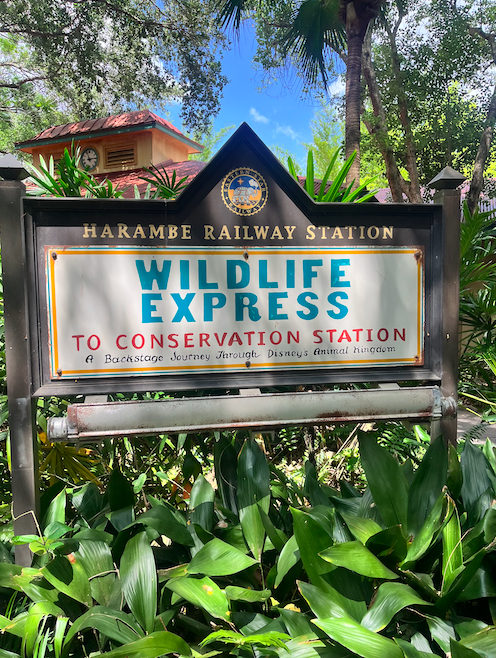 Wildlife Express Sign